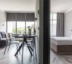 Двухкомнатные апартаменты LUX (5 этаж) в Real Apartments Sochi
