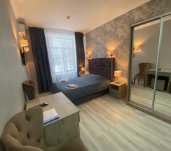 Номер комфорт с 1 двуспальной кроватью в Торопа