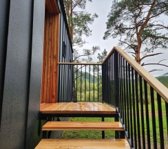 Дом с сауной и панорамным видом в Вдохни Алтай