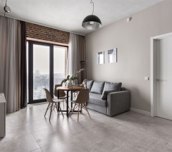 Deluxe апартамент для 4-х гостей с видом на город в Sv Loft Apart