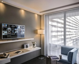 Двухместный номер Classic с видом на сад (2 отдельные кровати) в Отель Pullman Paris Tour Eiffel