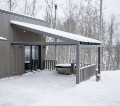 Вилла двухэтажная с 3 спальнями и чаном на живом огне в Marja Villas&SPA