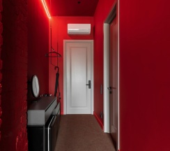 Двухместный номер Superior (двуспальная кровать) в Апартаменты Red room в NikolaevBuilding