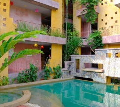 Двухместный номер Standard с видом на бассейн двуспальная кровать в The Weenee Boutique Resort Hatyai