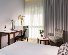 Двухместный номер Superior двуспальная кровать в Prima Tel Aviv Hotel