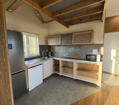 Четырёхместный семейный коттедж с видом на внутренний двор в Ракита