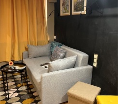 [54.2] Двухуровневые апартаменты с кондиционером у Дворцовой площади, 30 кв.м. в Darooms