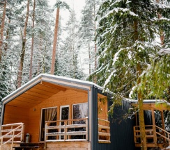 Коттедж стандарт с террасой без сауны 35 36 в Красное озеро