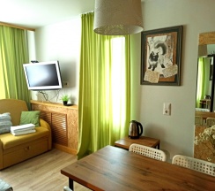 1-комнатные апартаменты студия с двухъярусной кроватью #3 в Easy Studio на улице Пушкинская