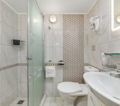 Стандарт с двуспальной кроватью и балконом в Orfei Hotel