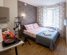 1-комнатные апартаменты студия #4 в Ваша Студия