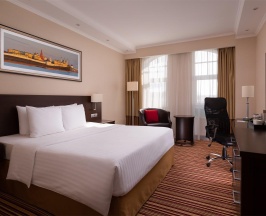 Номер делюкс с 1 двуспальной кроватью в Courtyard by Marriott Kazan Kremlin