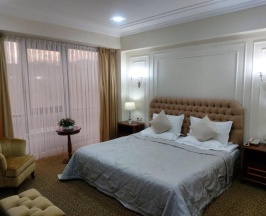 Двухместный номер Deluxe двуспальная кровать в Plaza Hotel Almaty