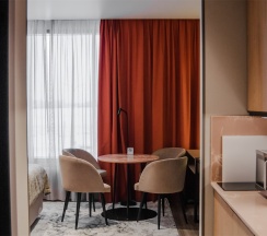 Улучшенный с кухней в Kravt Hotel Kazan Airport