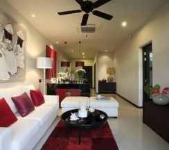 Вилла с 3 комнатами с балконом в Вилла Two Villas Holiday - Onyx Style, Naiharn Beach