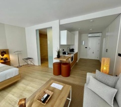 Одноместный люкс Deluxe в Hotel emblemático Hi Suites