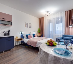 Квартира в Апартаменты на Манчестерская ул., д.3 , корп.2, 1 подъезд
