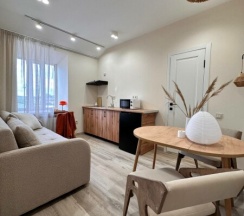 Современная студия №41 в центре Махачкалы – комфорт и удобство рядом! в Как дома 05