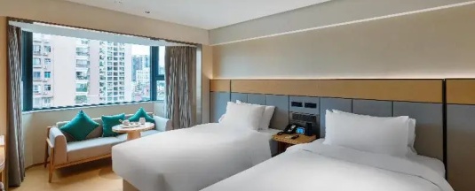 Семейный номер Standard в Ji Hotel Guangzhou Ergong Metro Station