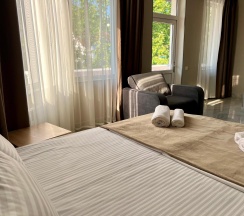 Комната люкс с 1 двуспальной кроватью и балконом в Южный вайб