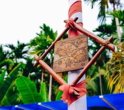 Двухместное бунгало двуспальная кровать в Mui Ne Alena Bungalow Hotel