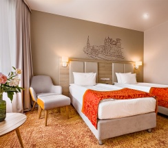 Стандартный номер с видом на реку и 2 отдельными кроватями в Holiday Inn Kaliningrad
