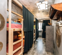 Кровать в общем в Loft