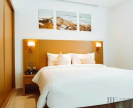 Двухместные апартаменты Deluxe c 1 комнатой двуспальная кровать в HE Hotel Apartment