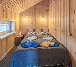 Двухместный номер Deluxe рядом с пляжем двуспальная кровать в Ласточкин дом