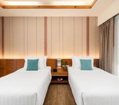 Двухместное бунгало Deluxe Garden 2 отдельные кровати в Отель Saii Phi Phi Island Village
