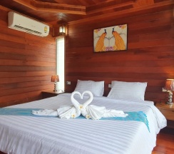 Двухместное бунгало двуспальная кровать в Horizon Beach Resort Koh Jum