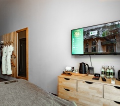 Номер Компакт c двуспальной кроватью в Grand Chalet Altay
