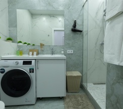 Двухкомнатные апартаменты с балконом в Sphera apartments by Stellar