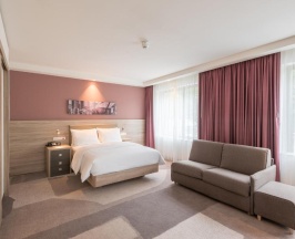 Двухместный номер для некурящих Accessible двуспальная кровать в Hampton by Hilton Frankfurt City Centre East