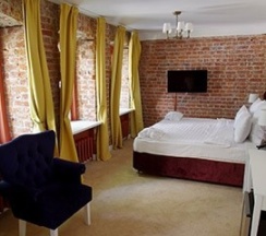 Полулюкс с одной двуспальной кроватью и креслом кроватью в Barin Residence Center