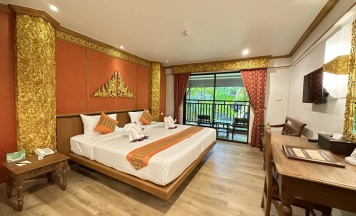 Двухместный номер Deluxe 2 отдельные кровати в Курортный отель Kata Palm Resort