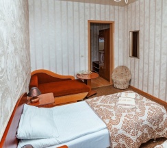 Двухместный номер Standard с красивым видом из окна двуспальная кровать в Алла