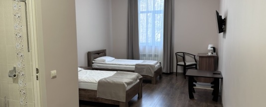 Комфорт с 2я раздельными кроватями в Gorky Hotel