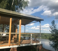 Летнее бунгало в Солнечная на Оке