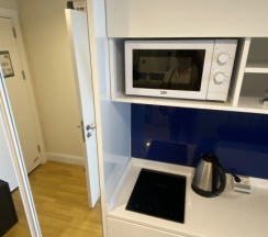 Трёхместная студия с балконом и с видом на море в Апарт-отель MyGeorgia LLC Orbi City