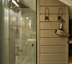 Коттедж с террасой и уличным джакузи в Ялкала