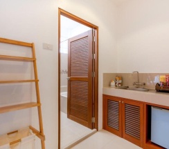 Двухместное бунгало Deluxe с видом на сад двуспальная кровать в Club Bamboo Boutique Patong Beach Resort