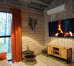 Дом с камином, сауной и купелью (до 8 гостей) ВЕЛЕС в Berloga Country Resort