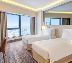 Номер стандарт с 2 односпальными кроватями в Radisson Blu Olympiyskiy Hotel Moscow