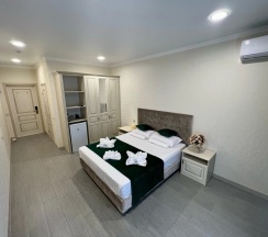 Двухместный номер Deluxe с балконом и с красивым видом из окна двуспальная кровать в Elegant hotel resort