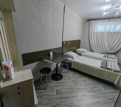 Номер комфорт с 2 односпальными кроватями в Уют