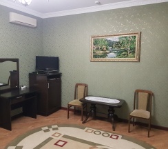 Двухместный номер Standard с красивым видом из окна двуспальная кровать в Нальчик Холл