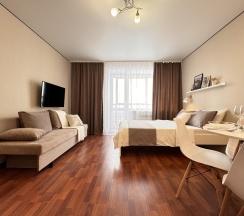 1-комнатные апартаменты студия №214 в Hugge Place