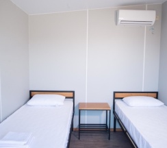 ​2-МЕСТНЫЙ СТАНДАРТ (1 ЛИНИЯ ОТ МОРЯ - первые 3 ряда коттеджей) в Тамыш