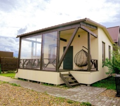 Лев на Апероле с индивидуальной костровой зоной (оснащение дома, стоимость банного чана и бани см. Подробнее) в Dacha